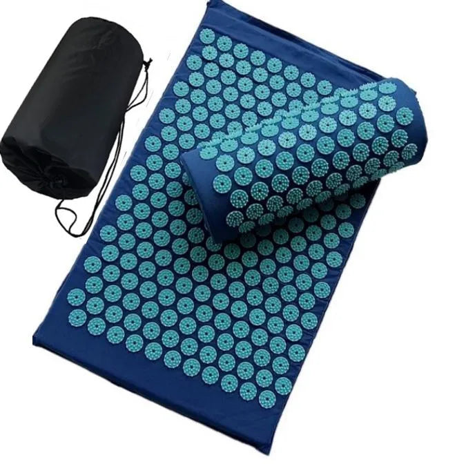 Acupoint decompression Back body pain needling pad acupuncture and moxibustion yoga massage pad Vibration pad Massage yoga pad