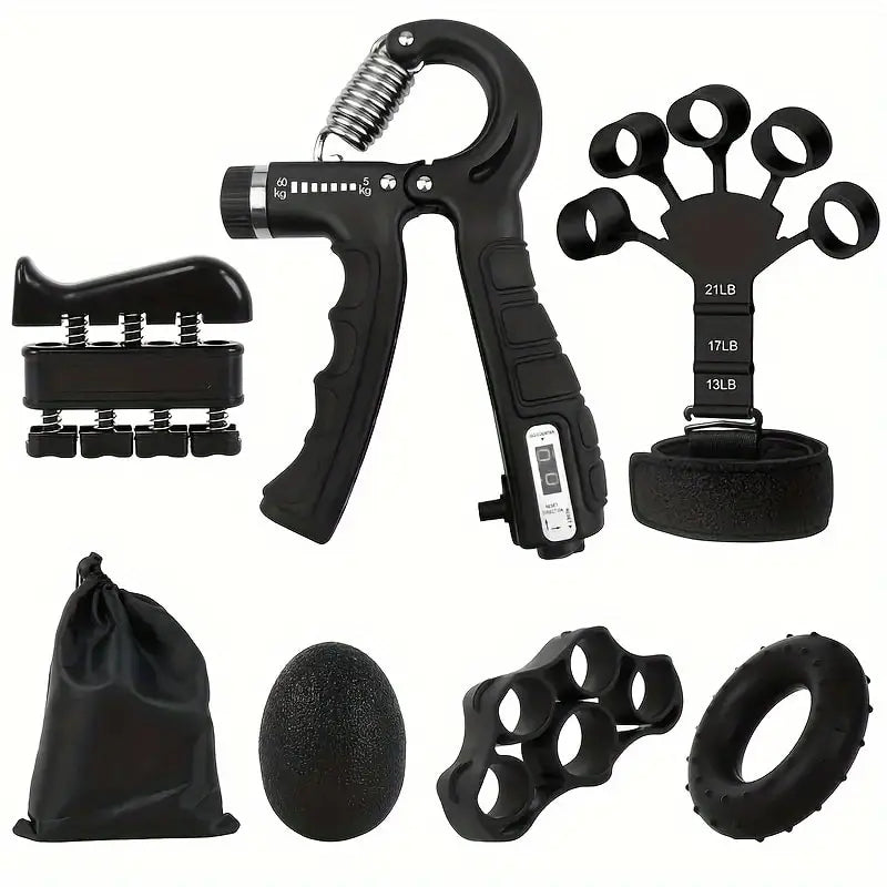 Seven-Piece Fitness Grip Set