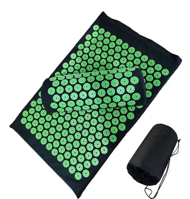 Acupoint decompression Back body pain needling pad acupuncture and moxibustion yoga massage pad Vibration pad Massage yoga pad