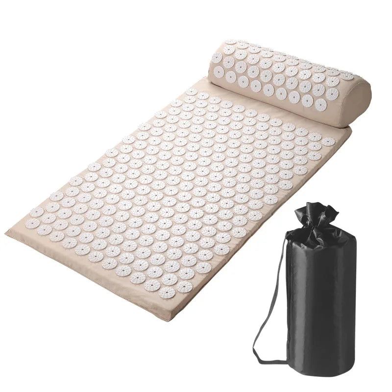 Acupoint decompression Back body pain needling pad acupuncture and moxibustion yoga massage pad Vibration pad Massage yoga pad