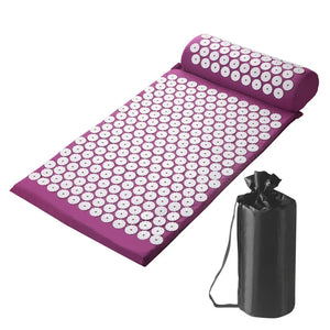 Acupoint decompression Back body pain needling pad acupuncture and moxibustion yoga massage pad Vibration pad Massage yoga pad